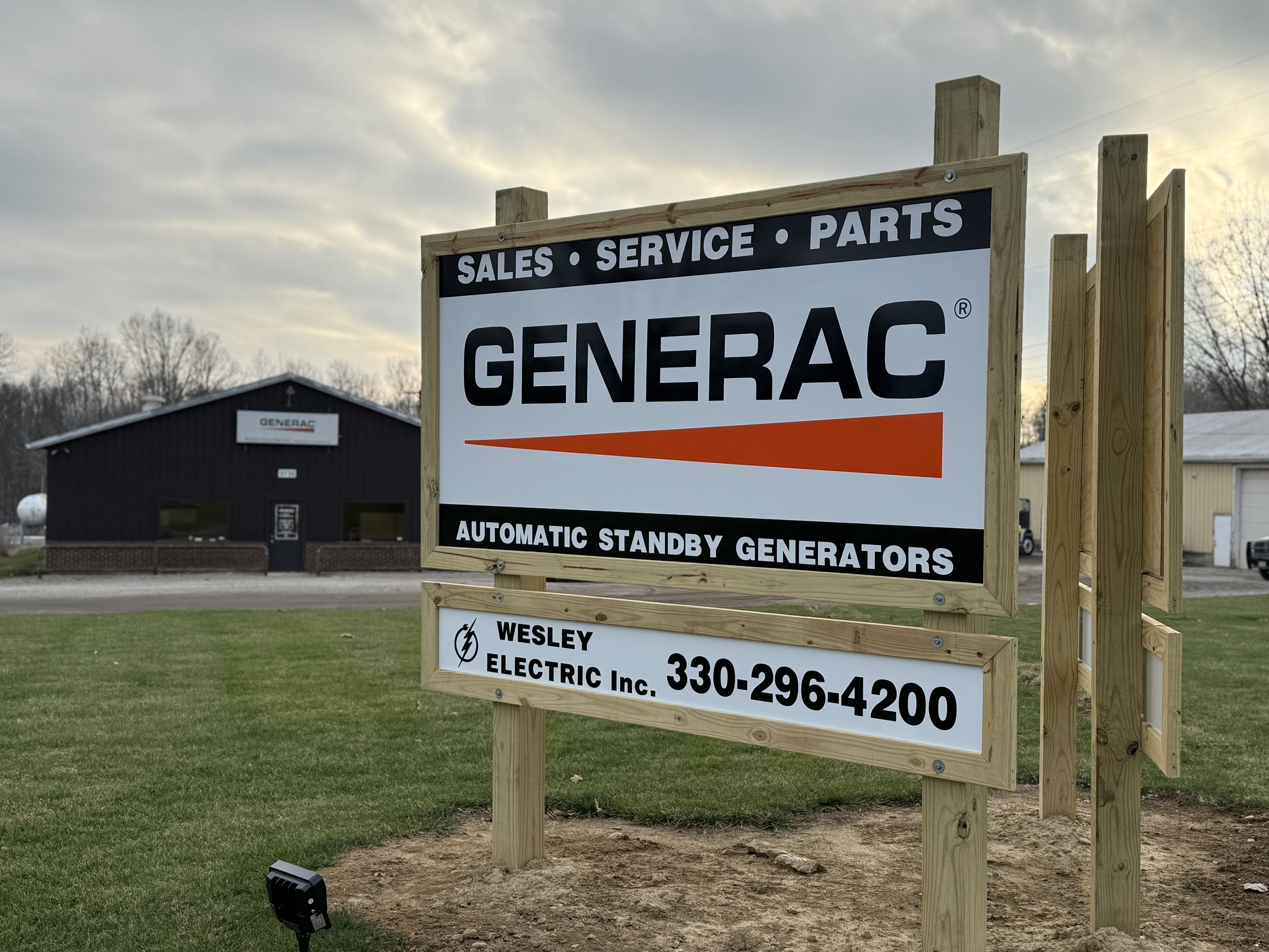 Welcome to our new generator shop!